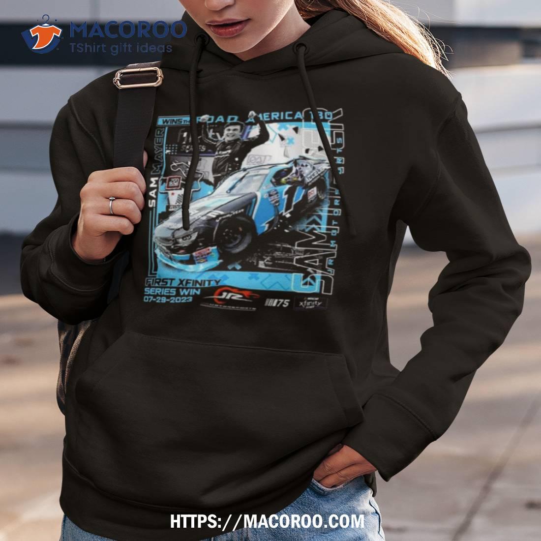 Sam Mayer Checkered Flag Sports First Win Shirt Sam Mayer Checkered Flag Sports First Win Shirt