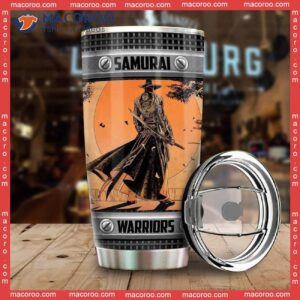 Samurai Warriors Metal Stainless Steel Tumbler