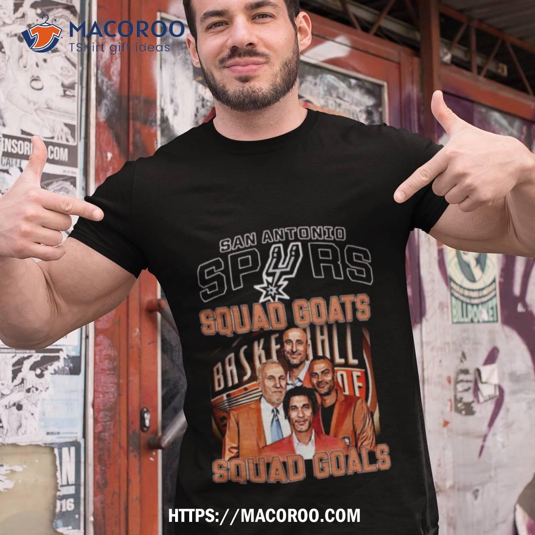 San Antonio Spurs Squad Goats Squad Goals Shirt San Antonio Spurs Squad Goats Squad Goals Shirt
