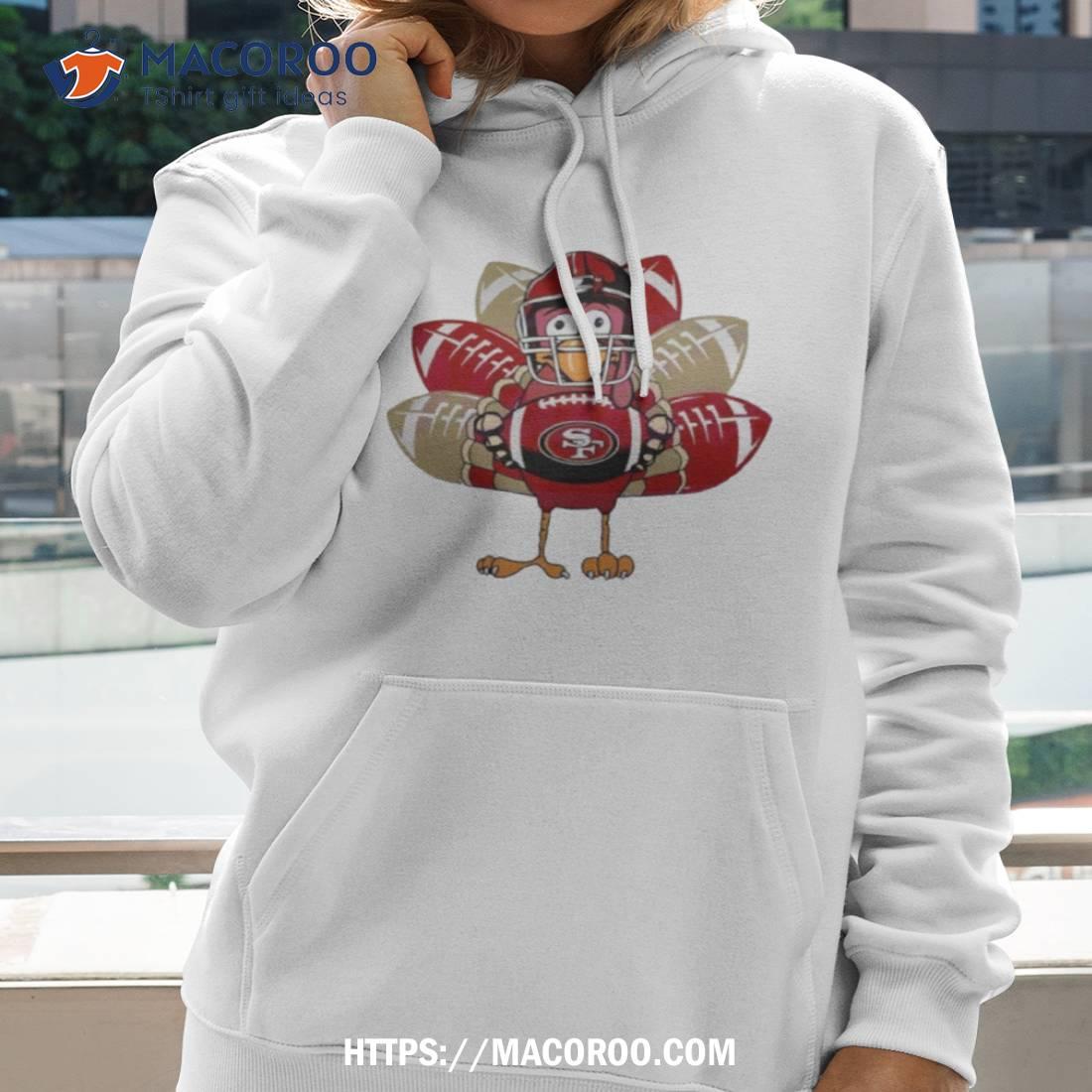 San Francisco 49ers Turkey Thanksgiving Day Youth Hoodie