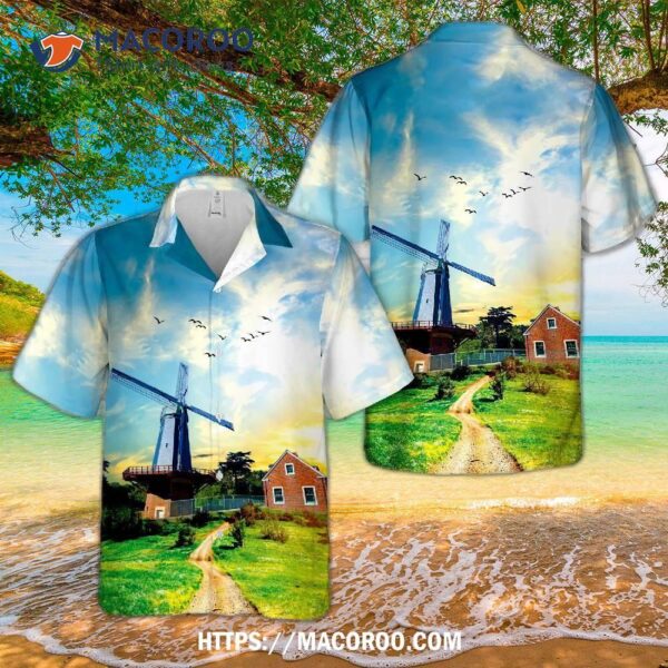 San Francisco, California, Murphy Windmill Hawaiian Shirt