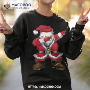 santa claus dab christmas gifts xmas dabbing shirt christmas santa claus sweatshirt 2