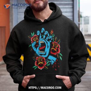 Santa Cruz New Screaming Flash Centre Art Design Shirt