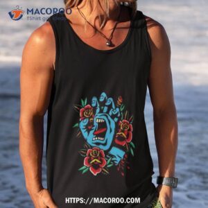 santa cruz new screaming flash centre art design shirt tank top