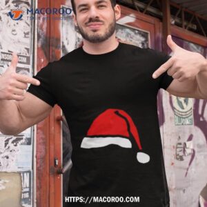 Santa Hat For Christmas Shirt