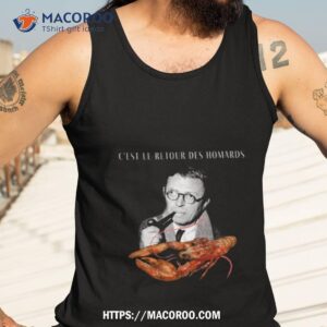 sartre the return of the lobsters shirt tank top 3