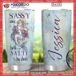 Sassy Mermaid Stainless Steel Tumbler