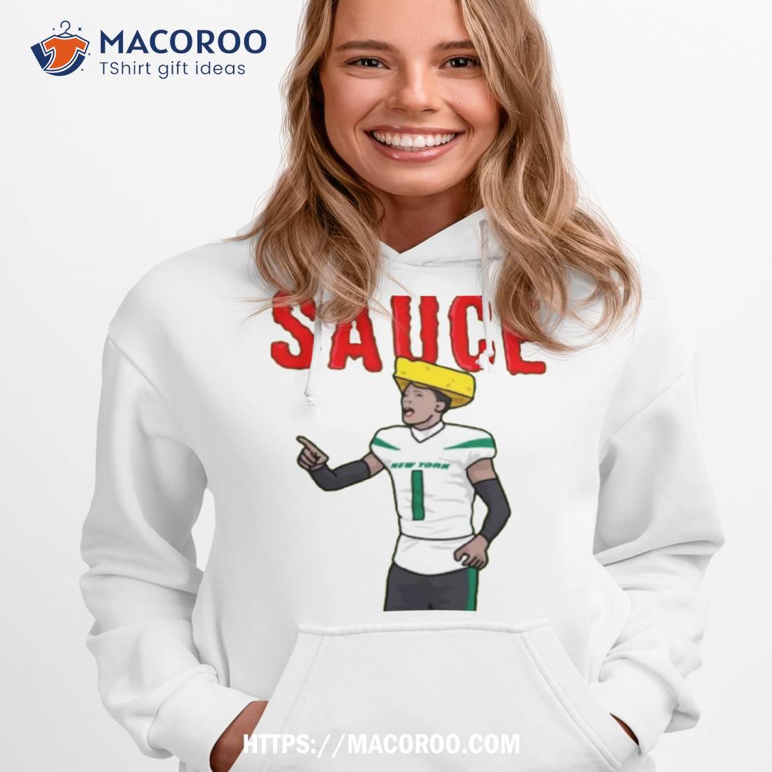 Sauce Gardner 1 New York Jets player football poster shirt, hoodie