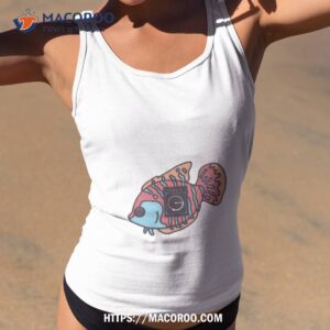 save dewey detroit fish shirt tank top 2