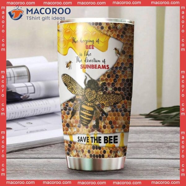 Save The Bee Stainless Steel Tumbler