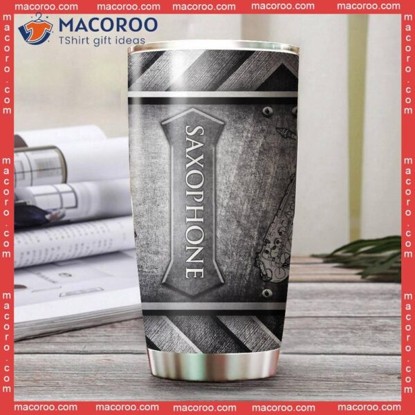 Saxophone Stainless Steel Tumbler