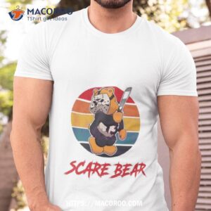 Scare Bear Jason Voorhees Bear Vintage Shirt