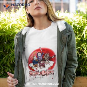 Scare Bears Red Halloween Horror Movie Shirt