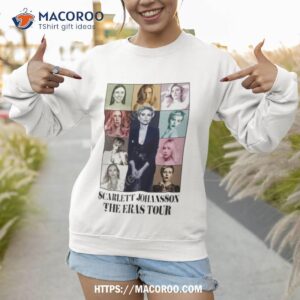 scarlett johansson the eras tour photo design shirt sweatshirt 1