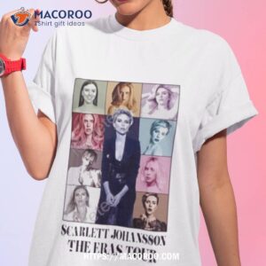 Scarlett Johansson The Eras Tour Photo Design Shirt