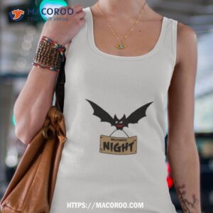 scary night bat halloween shirt tank top 4