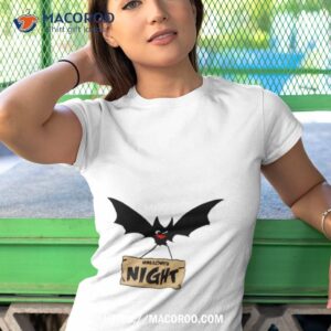 scary night bat halloween shirt tshirt 1