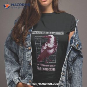 schitts creek the crows have eyes 3 the crowening backstage access crew tee moira rose shirt tshirt 2