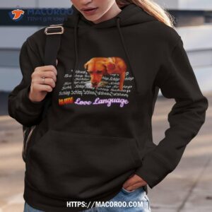 Schlop Is My Love Language Dog Shirt