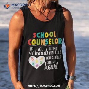 school counselor appreciation back to counseling shirt tank top