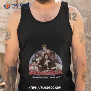 school of rock music band i pledge allegiance big boys shirt tank top