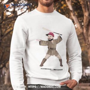 schwarbie wan kenobi caricature shirt sweatshirt