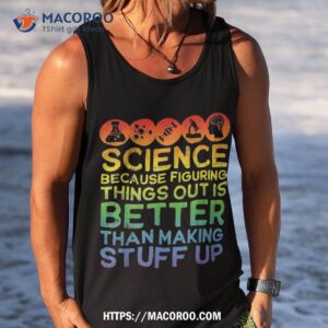 science lover teacher is real shirt father s day gift basket tank top