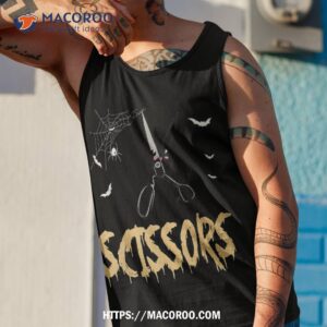 scissors cute halloween rock paper and friend group shirt teacher halloween gift ideas tank top 1