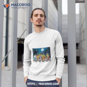 scooby doo family abbey road halloween 2023 shirt sweatshirt 1