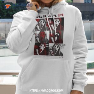 Scream No You Hang Up First Do You Want To Die Poor Steve I Am Afraid He Is Out Do You Like Scary Movies Shirt Shirt