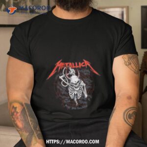 Screaming Skull Metallica Merch Pop Up Store Fan Gifts Shirt