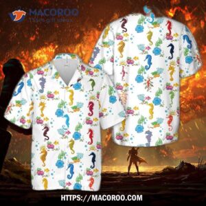 Sea Horse Hawaiian Shirt