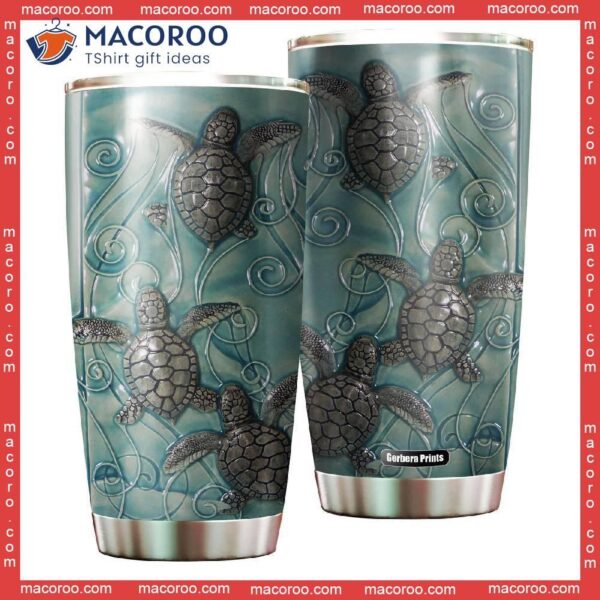 Sea Turtle Stainless Steel Tumbler