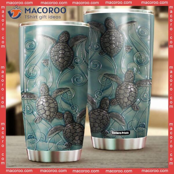 Sea Turtle Stainless Steel Tumbler