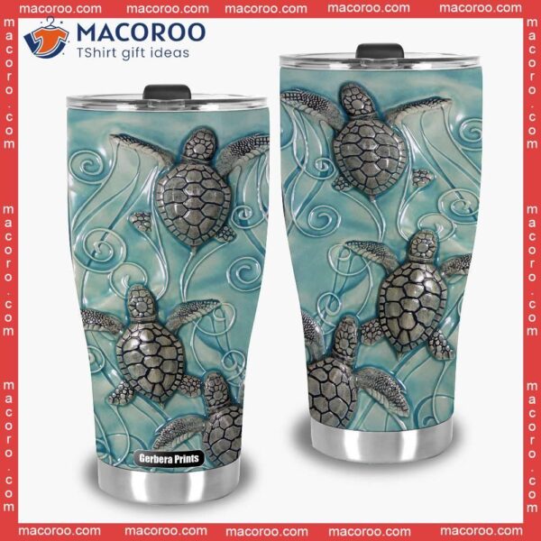 Sea Turtle Stainless Steel Tumbler