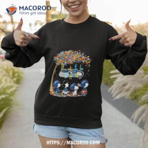 seattle seahawks autism nfl peanut characters it s ok to be differenshirt sweatshirt