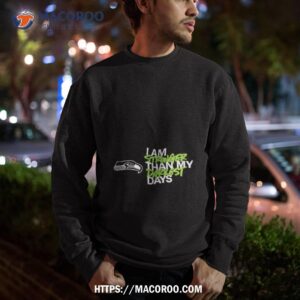 seattle seahawks i am stronger than my darkest days shirt sweatshirt