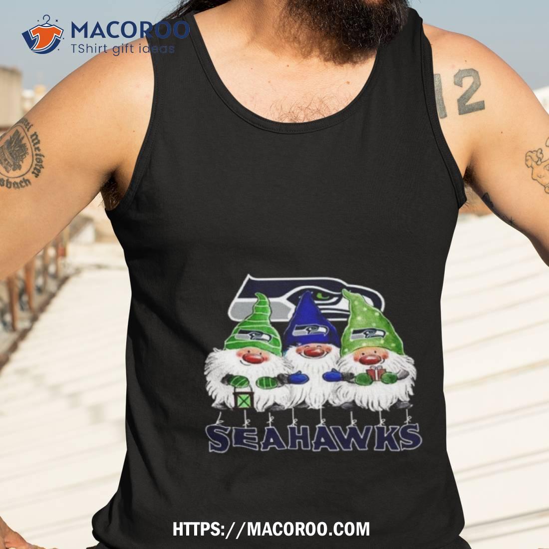 The Gnomes Seattle Seahawks Christmas 2023 T-shirt, hoodie, sweater, long  sleeve and tank top