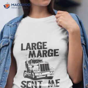Sent Me Pee Wee Herman Hannibal Large Marge Shirt