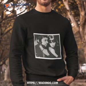 serge gainsbourg amp jane birkin black and white shirt sweatshirt
