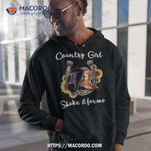 Shakes It For Me Country Music Cowgirl Boots Shirt Sunflower, Tech Gifts For Dad