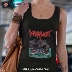 shark attack wehrmacht old school thrash metal shirt tank top 4