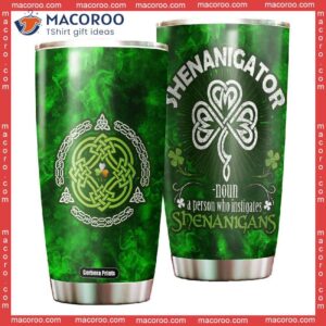 sheinanigator st patrick s day stainless steel tumbler 0