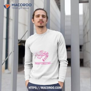 shrimp teresting chunky shirt sweatshirt 1