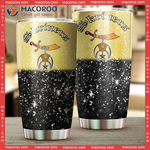 Shriners Stainless Steel Tumbler