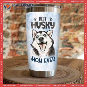 Siberian Husky Dog Stainless Steel Tumbler