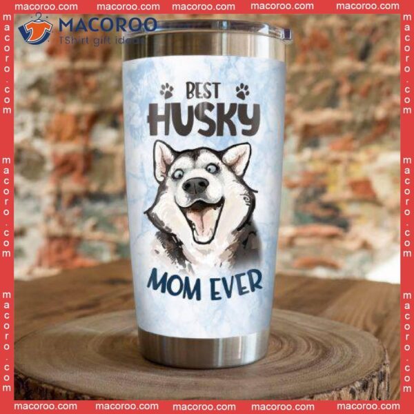 Siberian Husky Dog Stainless Steel Tumbler