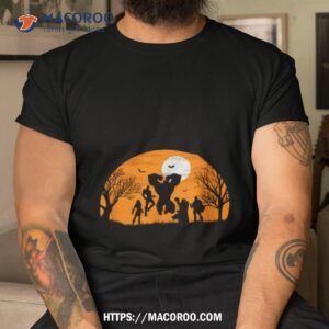 Silhouette Halloween The Avengers Marvel Shirt