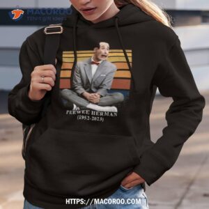 singing peewee herman shirt hoodie 3