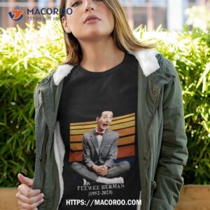 Singing Peewee Herman Shirt